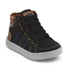 Bota Infantil Masculino Botinha Infantil Masculina Coturno Infantil Preto