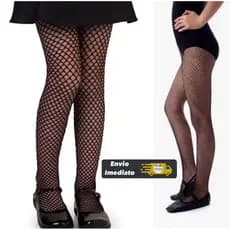 Meia Calça Rede / Arrastão Menina - Maraba - Infantil / Juvenil / Adulto.