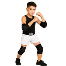 Cotoveleira e Joelheira Master Infantil Juvenil Goleiro Patins Skate WK SPORTLINE
