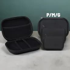 Capa Bag Case Estojo P/M/G para Guardar Fone Cabos Carregador Cartão Chaves Dinheiro Organizador