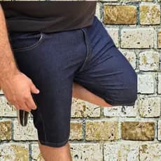 Bermuda Jeans Masculina Elastano Short Masculino Com Bolsos Verao Plus Size