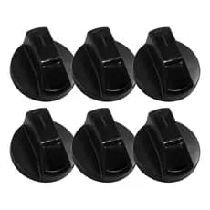 KIT 6 BOTÃO FOGÃO GRAN CHEFF 5 BOCAS FISCHER
