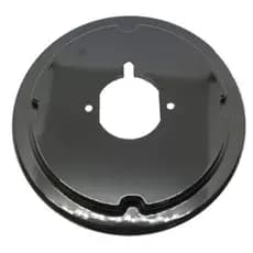 Suporte Base Trempe Semi Rápido Esmaltado Preto Cooktop Fischer