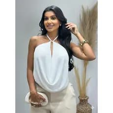 Blusa Multiformas De Uso e Amarração Variável
