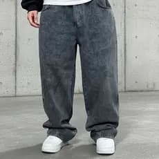 Calça Baggy Masculina Jeans Boca Larga Balão Pants Cân Sk8 Estilosa  Moda Estilo Mandrake TOP 1 Y2K STREETEWEA