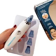 Removedor de Cravos e Espinhas Sem Fio Dermasuction Skincare – Limpeza Facial Profunda para uma Pele Radiante