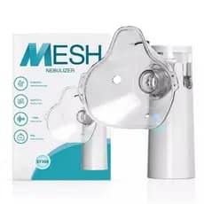 Mini Inalador Nebulizador Mesh Silencioso Ultrassônico Rede Vibratória Para Bebe Criança E Adulto