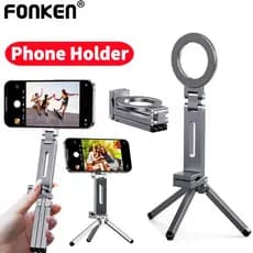 Suporte Magnético Para Tripé Telefone Fonken 360 ° Giratório Portátil Dobrável Magsafe