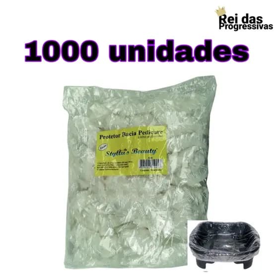 1000 Protetor Pedicure Plástico para Bacia Profissional