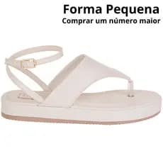 Sandália Flatform Feminina Asa Delta Plana Moderna Confortável
