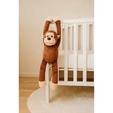 Macaco de Pelúcia Bicho de Pelúcia Macaquinho Safari Pelucia Decorativa Brinquedo Infantil Selva