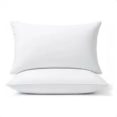 Travesseiro Pluma de Ganso Conforto Macies Pluma de Ganso Sintética 70x50cm Travesseiro Adulto