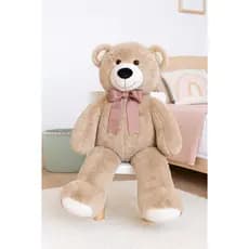 Urso de Pelúcia Teddy Presente Crianças 70cm Antialérgico Brinquedo Infantil Rosa Azul