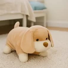Travesseiro Almofada Para Bebê 55cm Cachorro Almofada Hipoalergênica Soft Macio Cachorro para Bebê