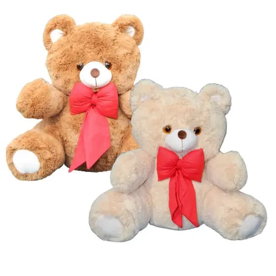 Urso de Pelúcia Dengo 38cm Ursinho Decorativo Presente Namorada Brinquedo Infantil Hipoalergênico