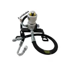 Kit Com 2 Calibrador Equalizador de Pneus Olho De Gato Escolha Libragem