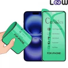Película Para iPhone 16, 16 Pro, 16 Pro Max Protetora De Tela 9d Cerâmica