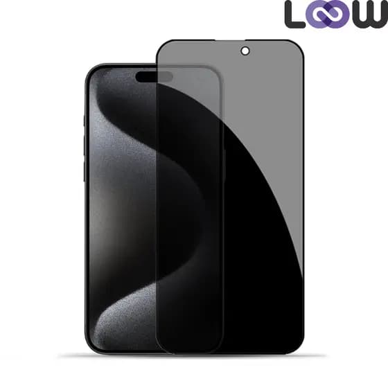 Película Para iPhone 15, 15 Pro, 15 Pro Max Privacidade 9d Cerâmica Anti-Spy Espião