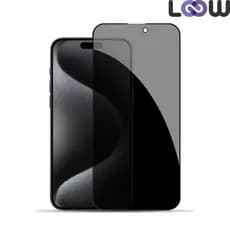 Película Para iPhone 15, 15 Pro, 15 Pro Max Privacidade 9d Cerâmica Anti-Spy Espião