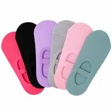 Kit Pares de Meias Sapatilha para Pilates Yoga Ballet Antiderrapante
