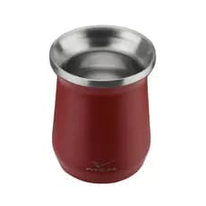Cuia Térmica 250ml Quente E Frio Invicta - Vermelha