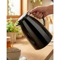 Garrafa Bule Térmico Viena Invicta De Gatilho 750ml Chá Café Preto