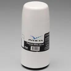 Garrafinha Térmica Invicta Firenze Mini 250ml Prática Branca