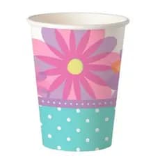 Copo Descartável 360ml Romântico Charming Biodegradável 24und
