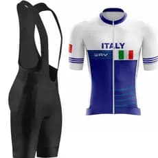 Conjunto de Ciclismo Masculino Bretelle Forro Gel e Camisa Premium Camiseta Bike Pedal Mtb