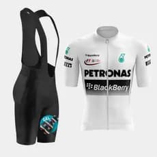 Conjunto Ciclismo Masculino Manga Curta Proteção Uv Solar Bretelle Gel Acolchoado Pedal Bike Pedalar