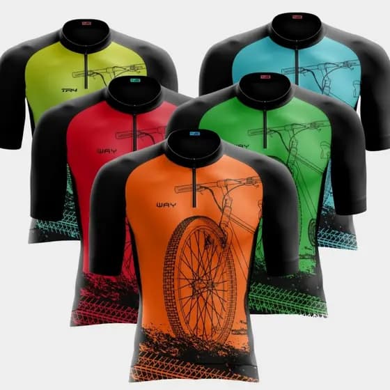 Camisa Ciclismo Masculino Camiseta Bike Roda Camiseta Manga Curta Roupa Bike Pedal Mtb