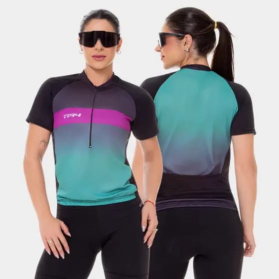 Roupa para Ciclismo Camisa de Ciclista Manga Curta Feminina Super Promoção Camisas para ciclistas