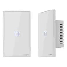 Sonoff T2 1 Botão Touch Us Rf Interruptor Wi-fi Android Ios