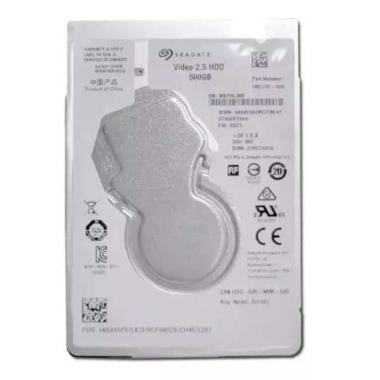 Hd Interno Notebook 500gb Seagate Sata 3 Slim Video 5400rpm