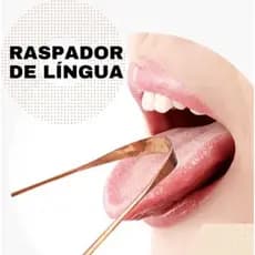 Raspador De Lingua 100% Cobre Limpador Higienizador Ayurveda kit 1 ou 2 Promoção