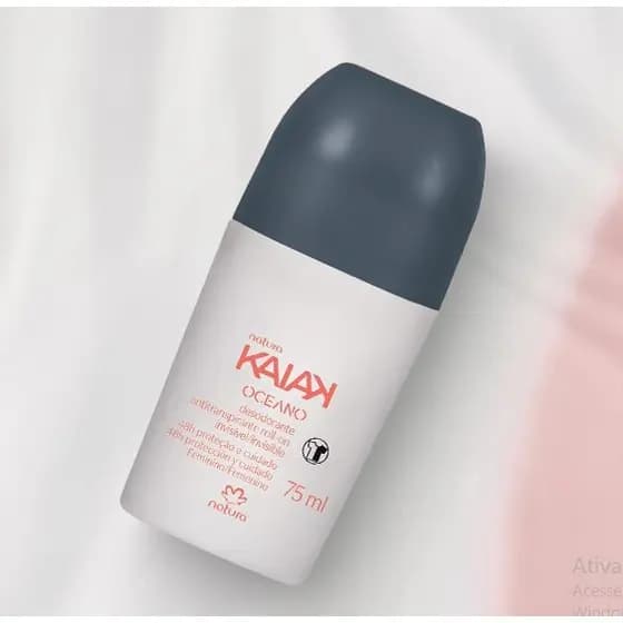 Desodorante Roll On Natura Kaiak Oceano Feminino 75ml
