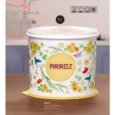 Tupperware Tupper Caixa Arroz 5 kilos floral