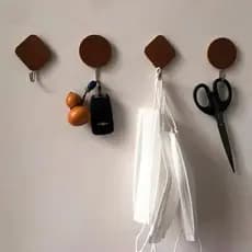Ganchos Adesivos para Paredes - Decoração Elegante, Decoração Sala e uma Casa Organizada