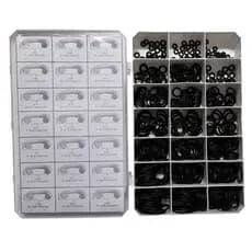 Kit Anel Oring - 2,62 Mm. - Nbr 70 Shore A - 21 Medidas - 420 Aneis