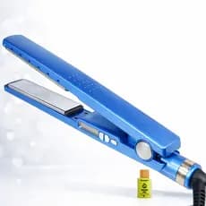 Prancha Chapinha Profissional Nano Titanium 450°f Prancha Alisador Progressiva de Cabelo Bivolt 110V/220V + Argan