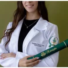 Jaleco Feminino Bordado Acinturado Tecido Oxford com LOGO Enfermagem/Dentista/Laboratório Com Bolso e MangaPersonalizado