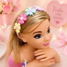 Tiara de Margaridas / Arquinho de Cabelo Infantil para menina | Tiara não Quebra