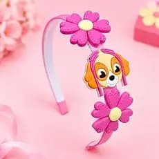 Tiara Patrulha Canina Skye /Arquinho de Cabelo Infantil / kit Tiara e Pulseira / Laços de cabelo