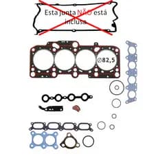 Jogo Junta Superior Vw Passat Adr Afy Aeb 1.8 20v Turbo Audi 20V 111283pk