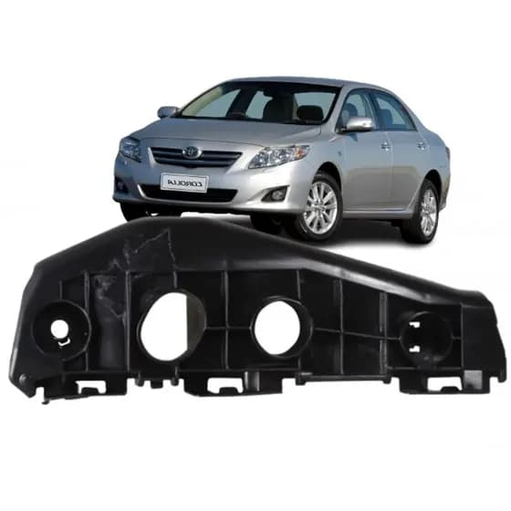 Guia Suporte Parachoque Dianteiro Lado Esquerdo Motorista Corolla 2009 2010 2011 2012 2013 2014