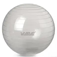 Bola Suíça de Pilates 65cm Transparente