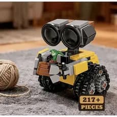 Bloco de montar Wall-e personagens 217 peças sem caixa