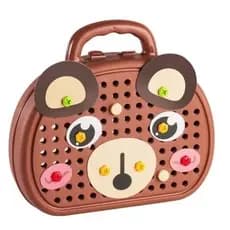Maleta de ferramentas criativas Montessori Cachorro