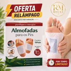 Kits de 10 a 60 Adesivos Almofadas para Alívio de Dor nos Pés