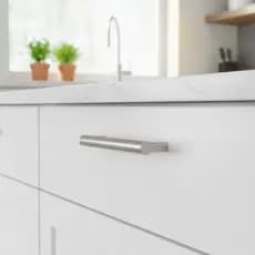 Puxador Tubular Armário Gabinete com Haste De Inox 320mm